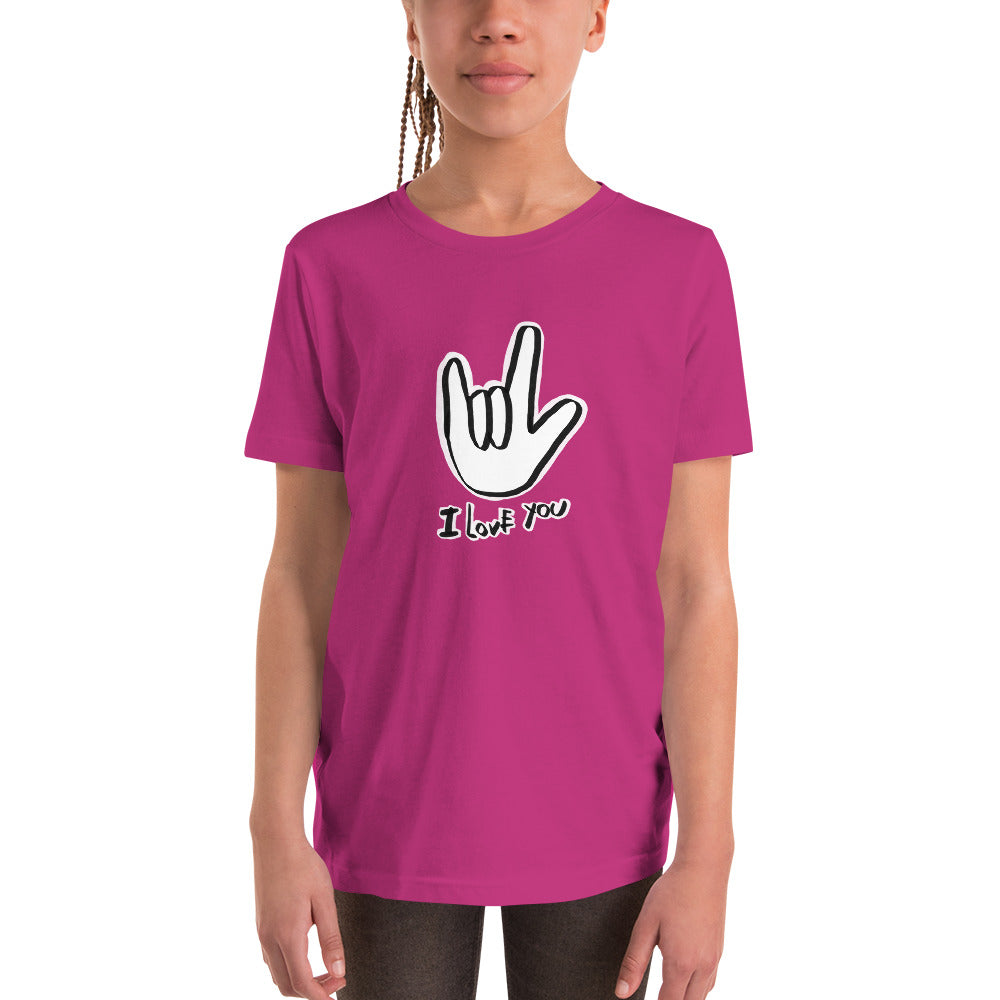 I Love You ASL Youth Tee