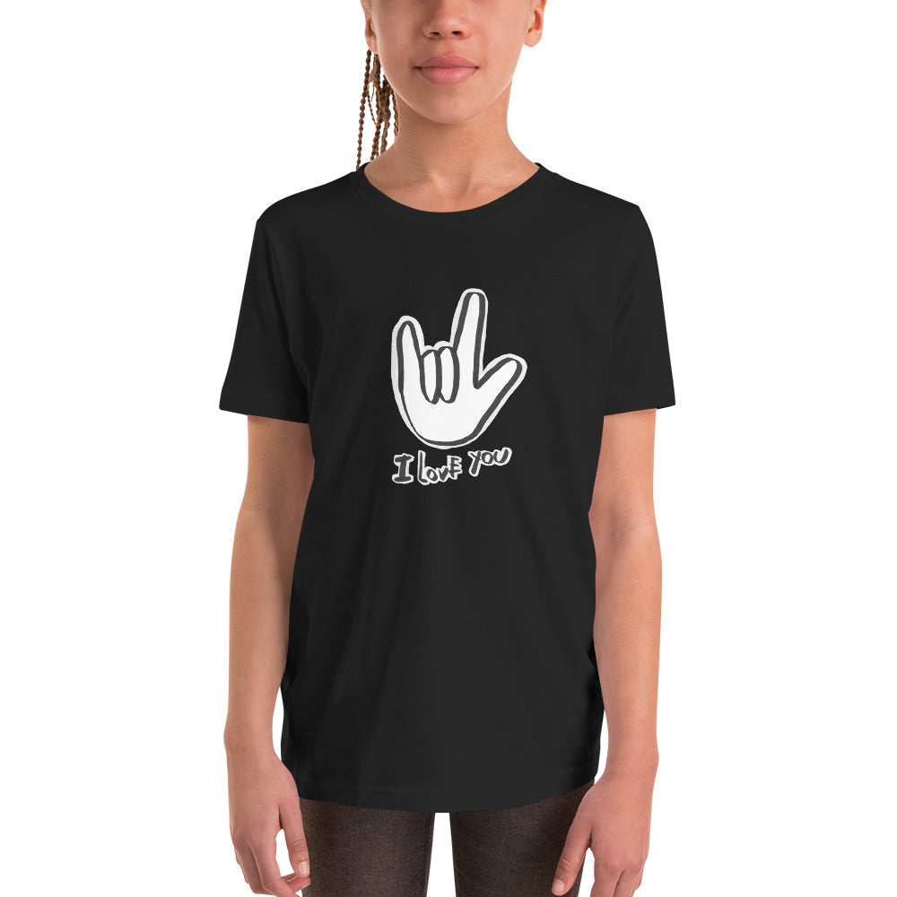 I Love You ASL Youth Tee