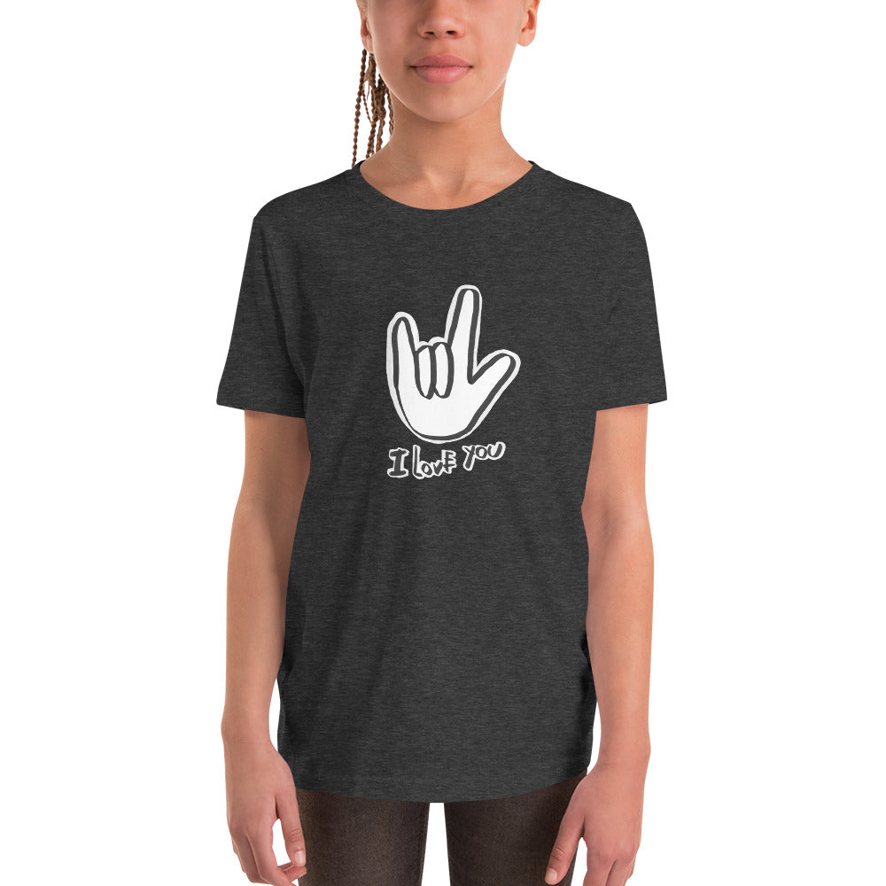 I Love You ASL Youth Tee
