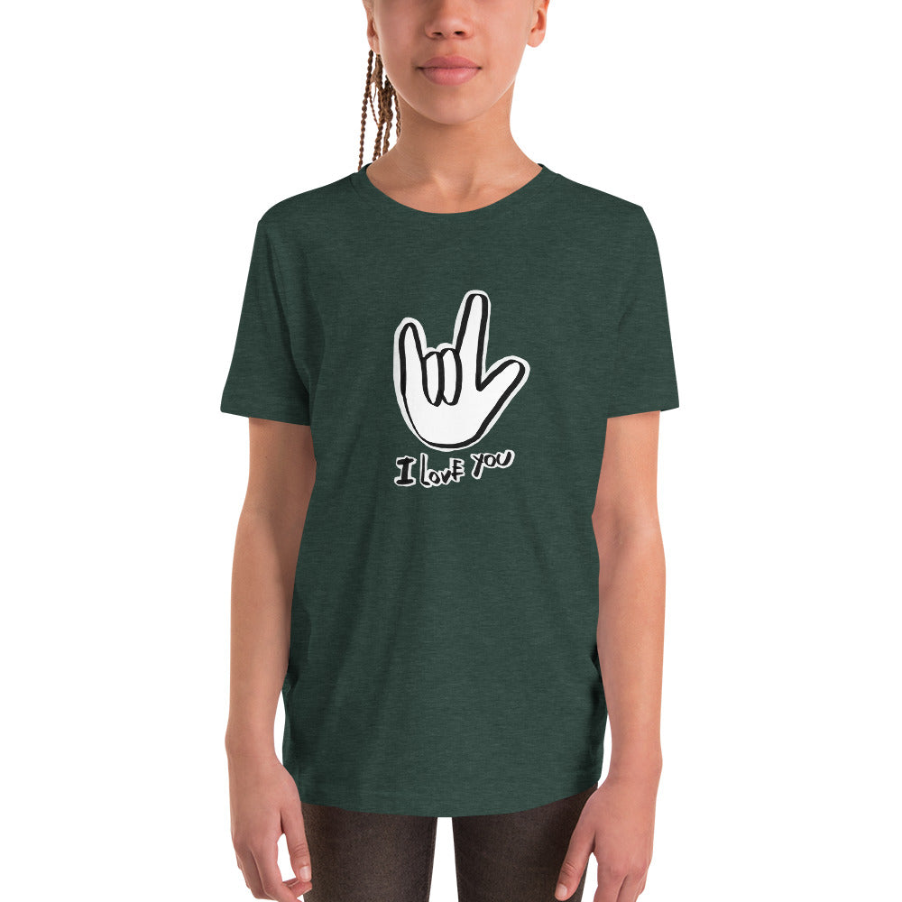 I Love You ASL Youth Tee