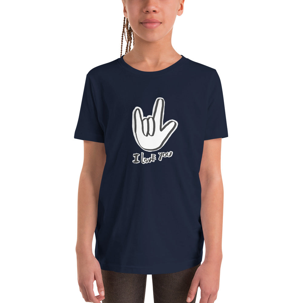 I Love You ASL Youth Tee