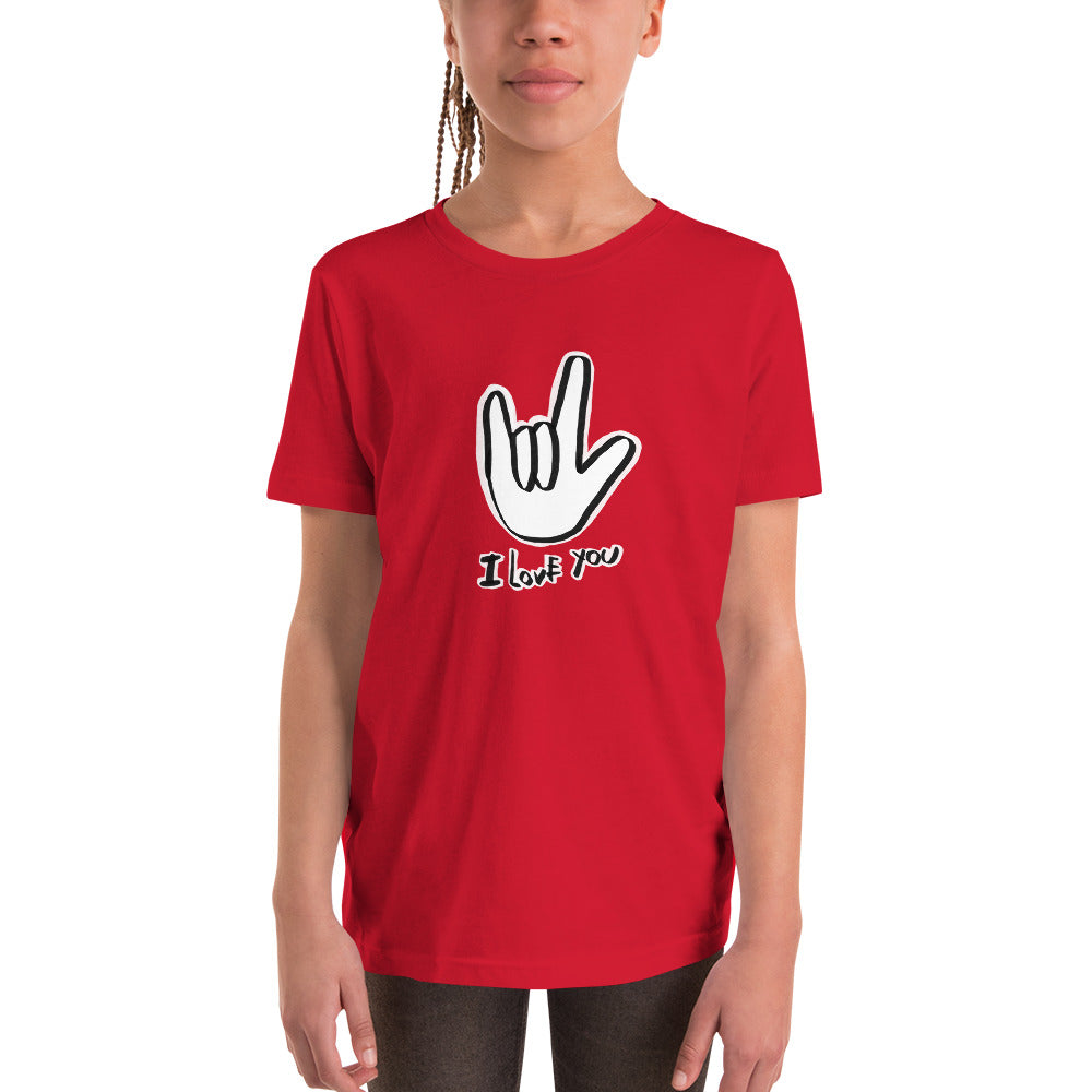 I Love You ASL Youth Tee