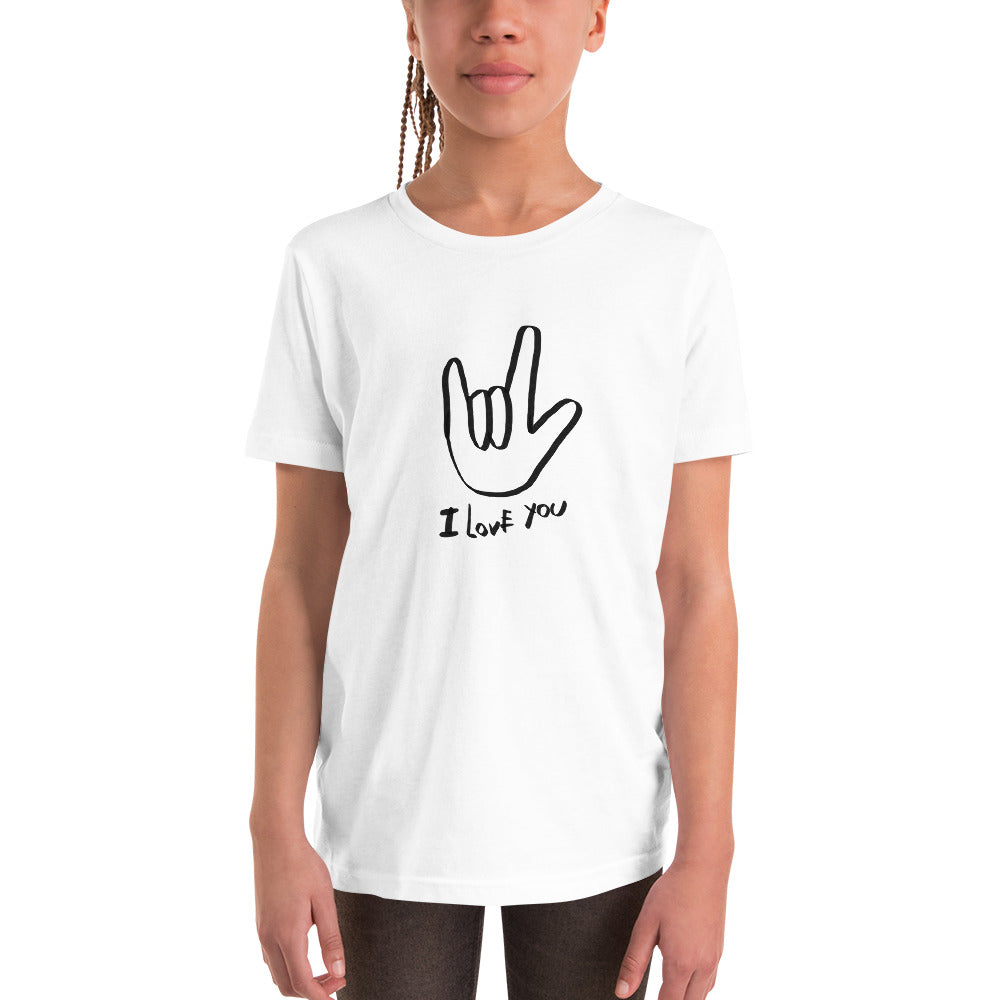 I Love You ASL Youth Tee