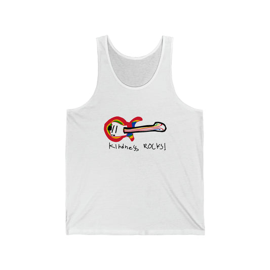 Kindness Rocks Unisex Jersey Tank