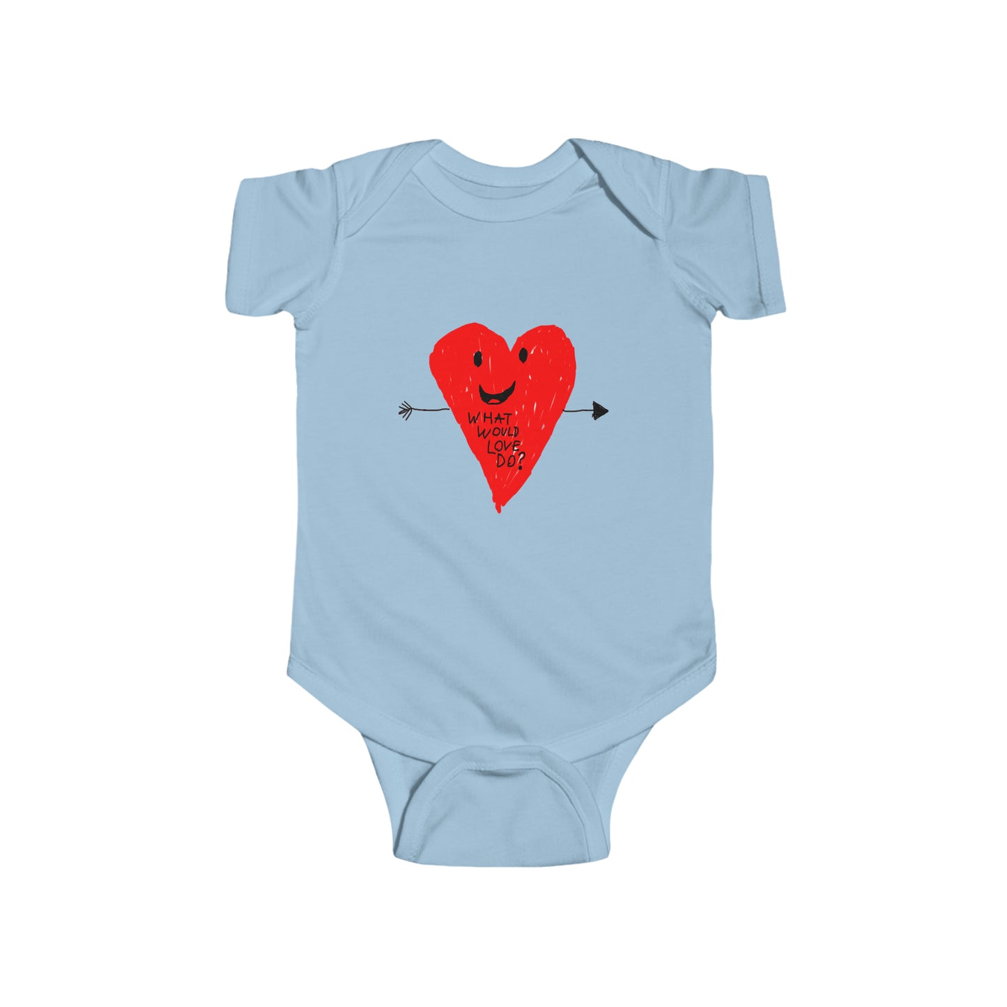 What Would Love Do Infant Onsie