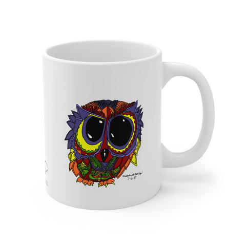 Malcolm's Owl Ceramic Mug 11oz