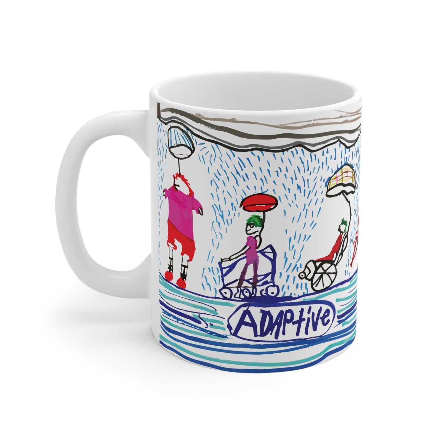 SBAGNE “Backpack Umbrella” Mug – Supporting SBAGNE