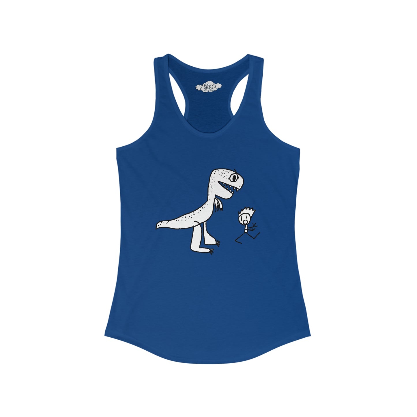 Dino Chase Women's Racerback Tank