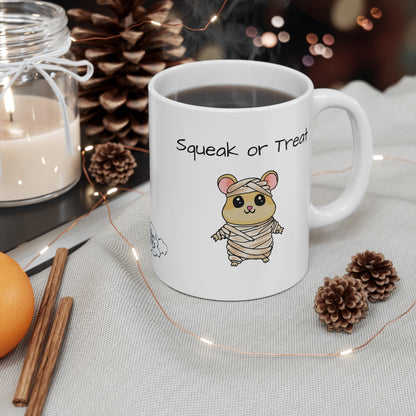 Squeak or Treat Mummy Mouse 11oz Mug - Supporting Camp Kostopolus