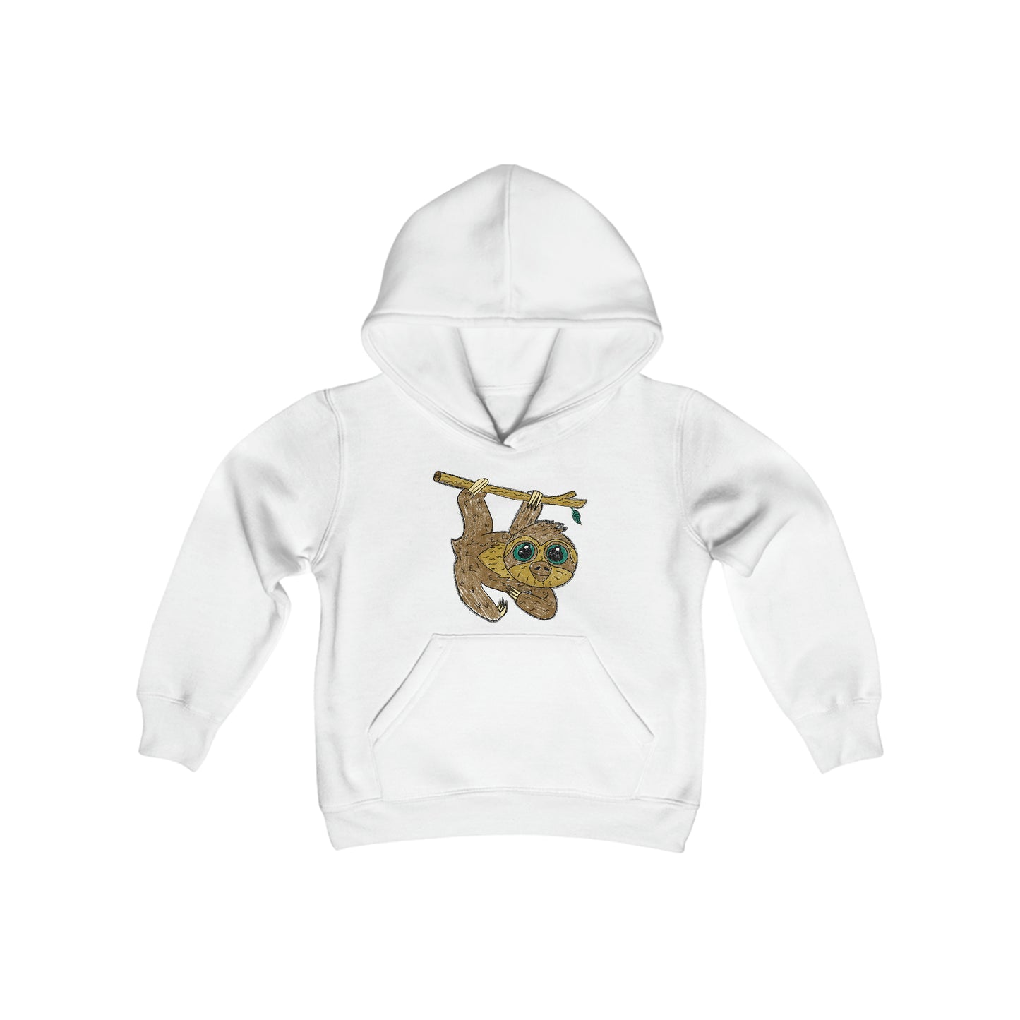Matty's Sloth Youth Heavy Blend Hooded Sweatshirt Special