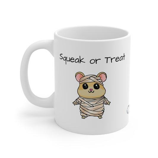 Squeak or Treat Mummy Mouse 11oz Mug - Supporting Camp Kostopolus