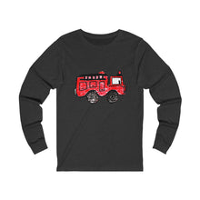 Fire Truck Unisex Jersey Long Sleeve Tee