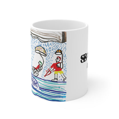 SBAGNE “Backpack Umbrella” Mug – Supporting SBAGNE