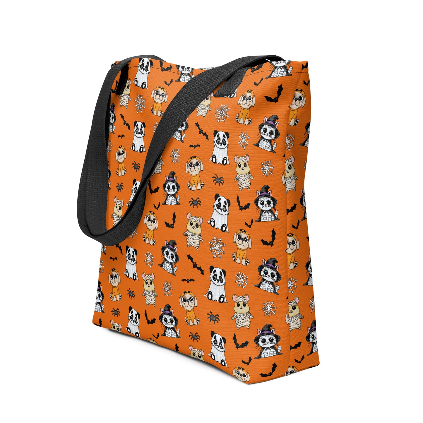 Cute Halloween Pets Tote bag - Supporting Camp Kostopolus