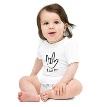 ASL I Love You Baby short sleeve one piece
