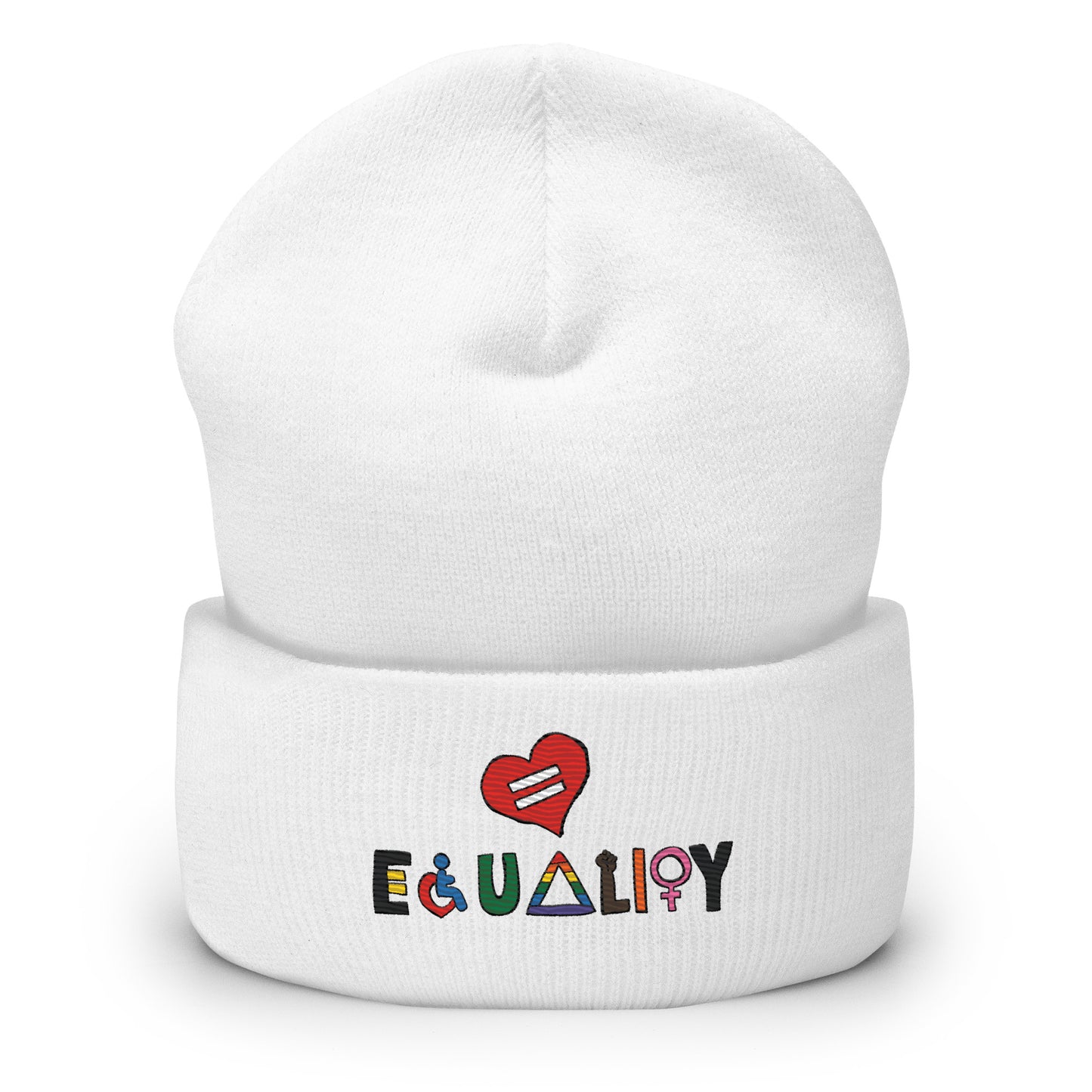 Equality Embroidered Cuffed Beanie - Supporting Camp Kostopolus