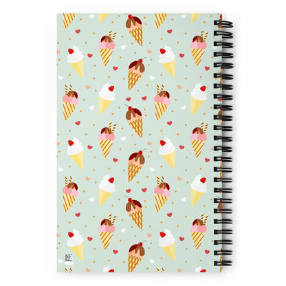 Sweet Treats Spiral Notebook – Fun & Whimsical, Supporting To Cure A Rose