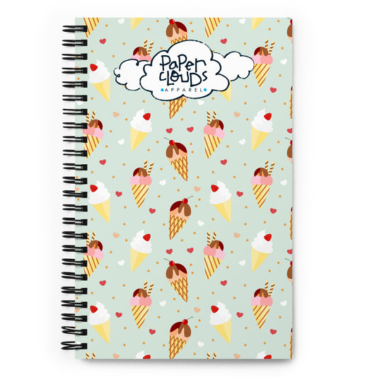 Sweet Treats Spiral Notebook – Fun & Whimsical, Supporting To Cure A Rose