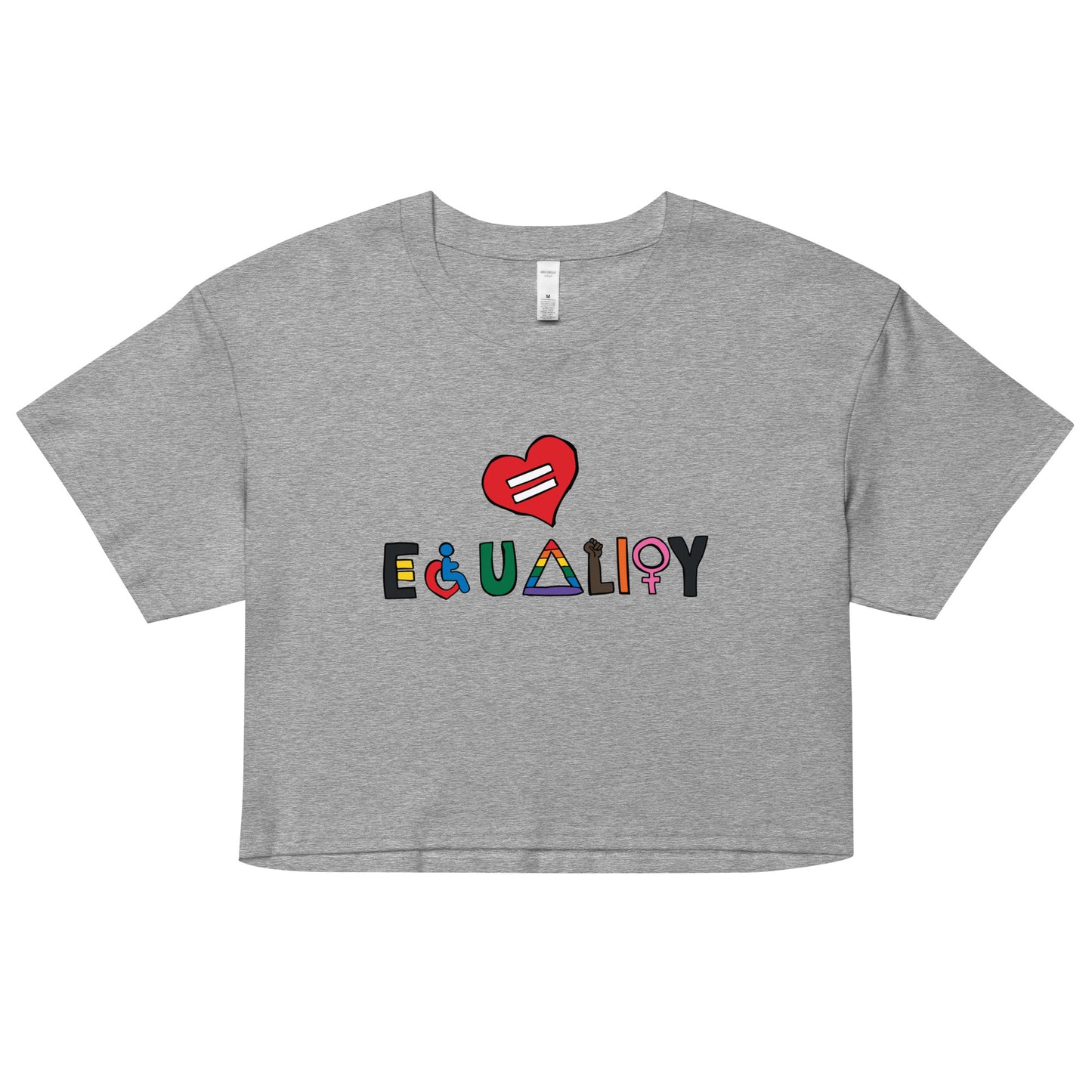 Equality Women’s Crop Top - Supporting Camp Kostopolus