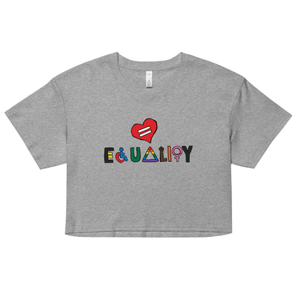 Equality Women’s Crop Top - Supporting Camp Kostopolus