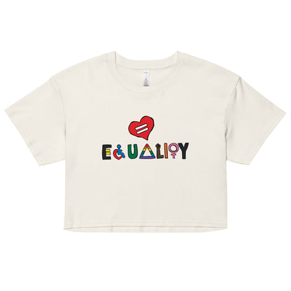 Equality Women’s Crop Top - Supporting Camp Kostopolus