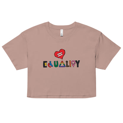 Equality Women’s Crop Top - Supporting Camp Kostopolus