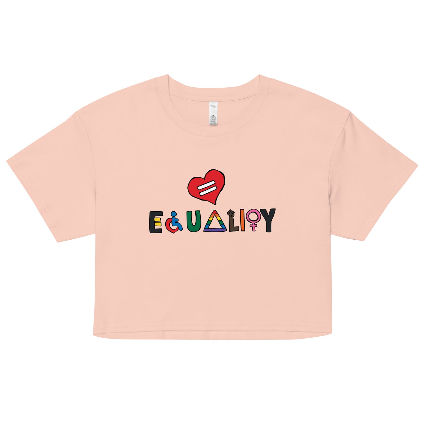 Equality Women’s Crop Top - Supporting Camp Kostopolus