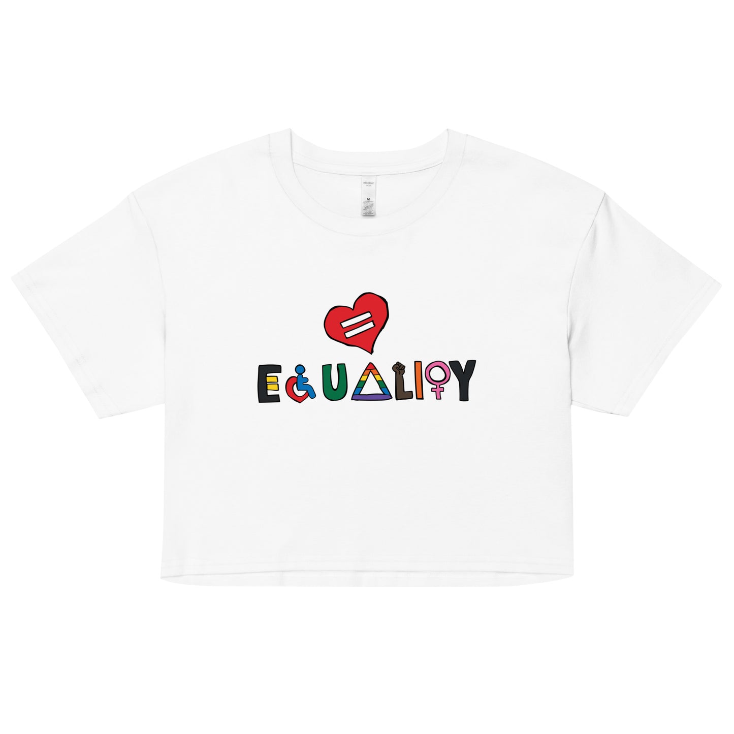 Equality Women’s Crop Top - Supporting Camp Kostopolus