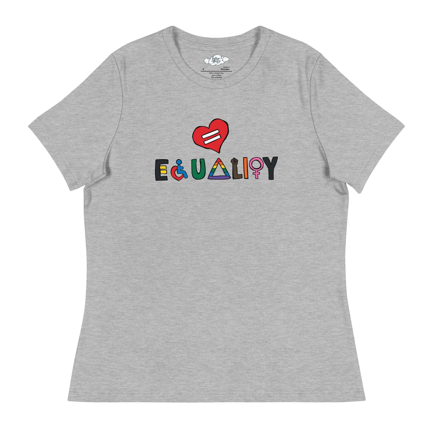 Equality Women's Relaxed T-Shirt - Supporting Camp Kostopolus