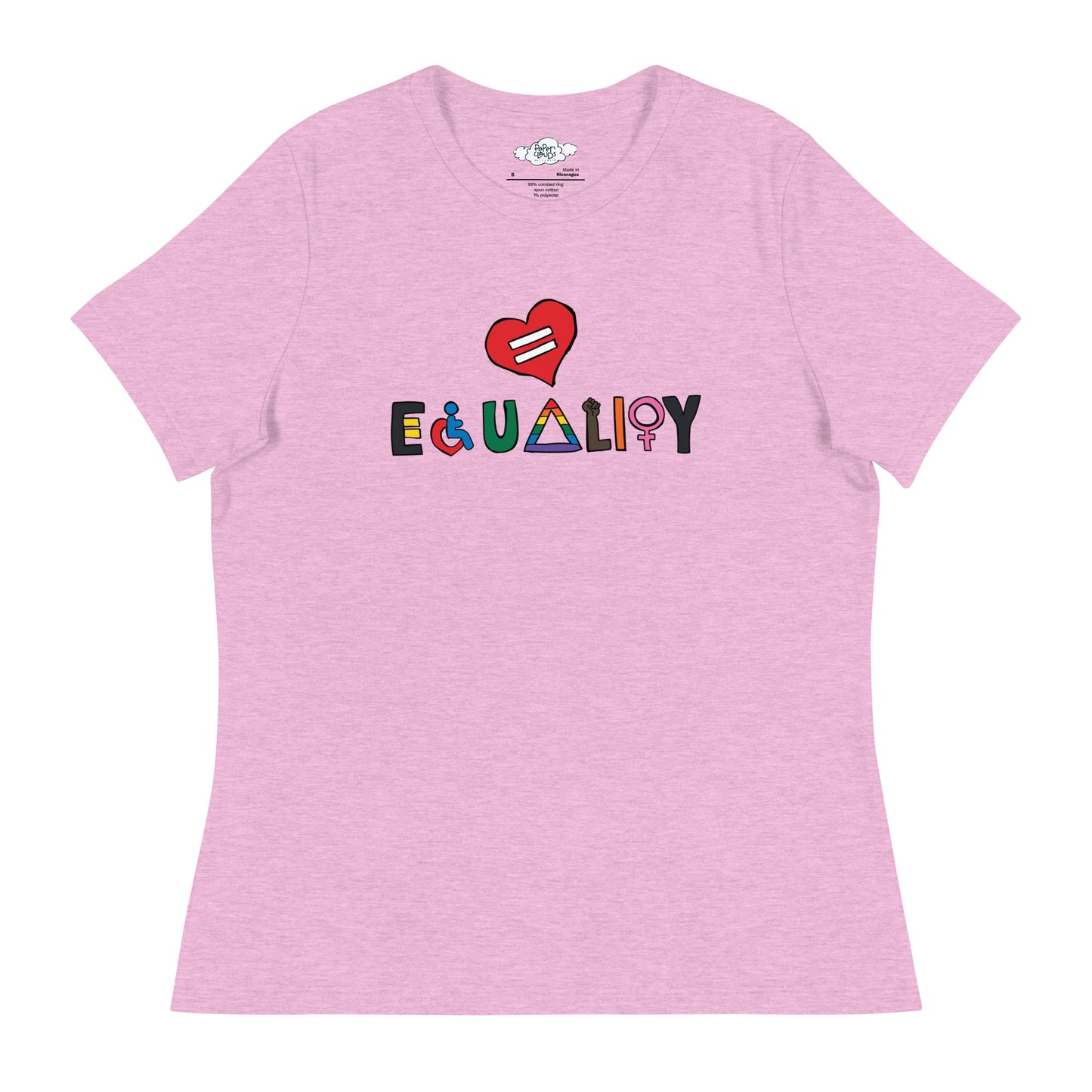 Equality Women's Relaxed T-Shirt - Supporting Camp Kostopolus