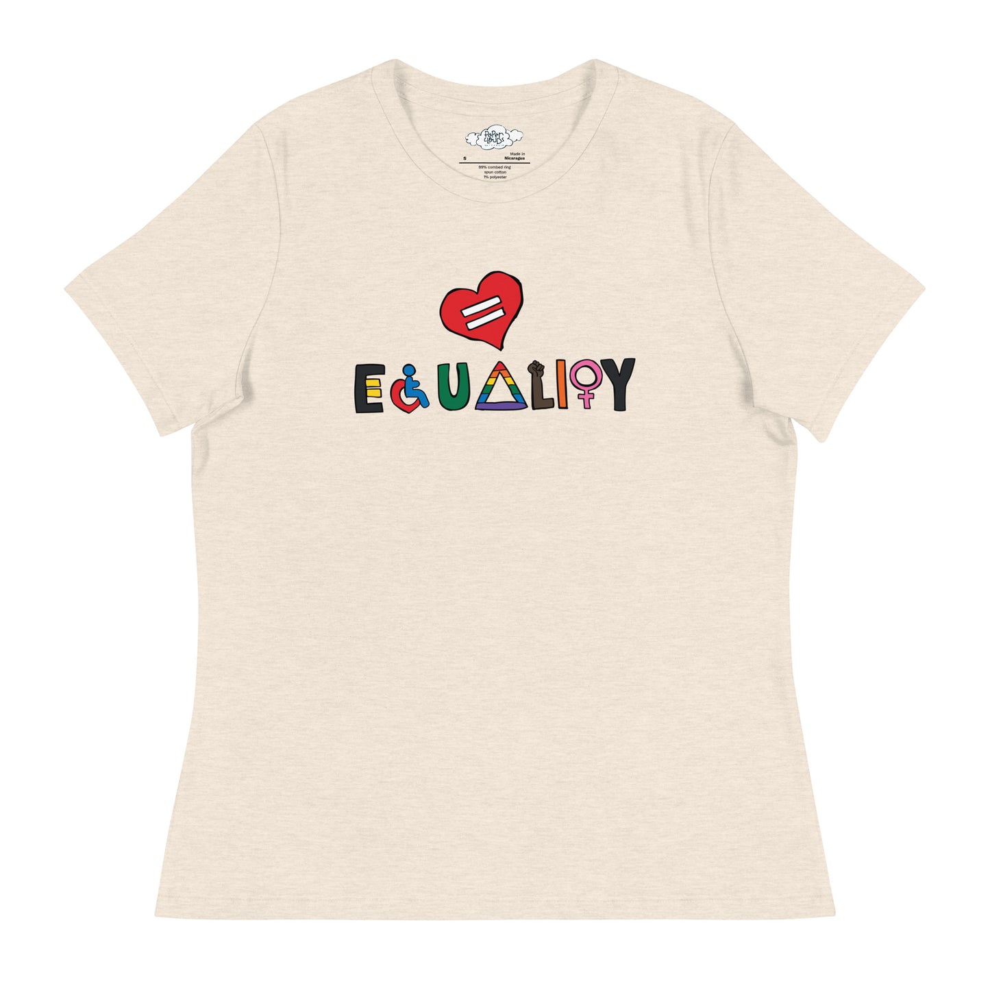 Equality Women's Relaxed T-Shirt - Supporting Camp Kostopolus