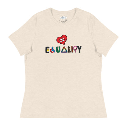 Equality Women's Relaxed T-Shirt - Supporting Camp Kostopolus