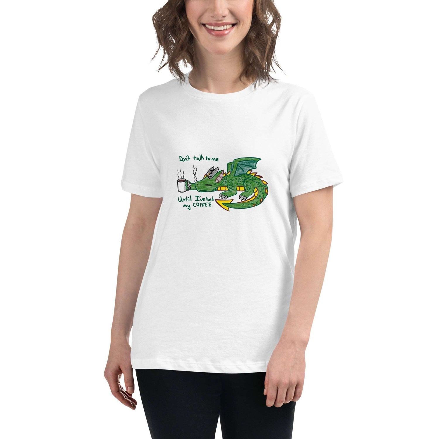 Coffee Dragon Women's Relaxed Tee