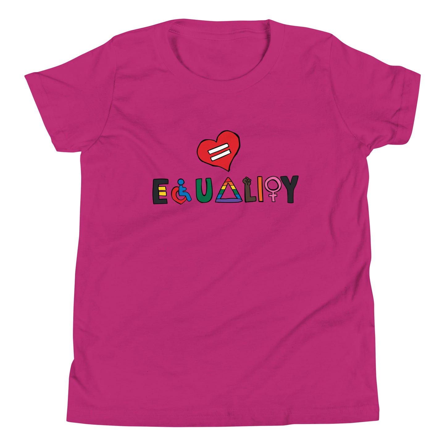 Equality Youth Short Sleeve T-Shirt - Supporting Camp Kostopolus