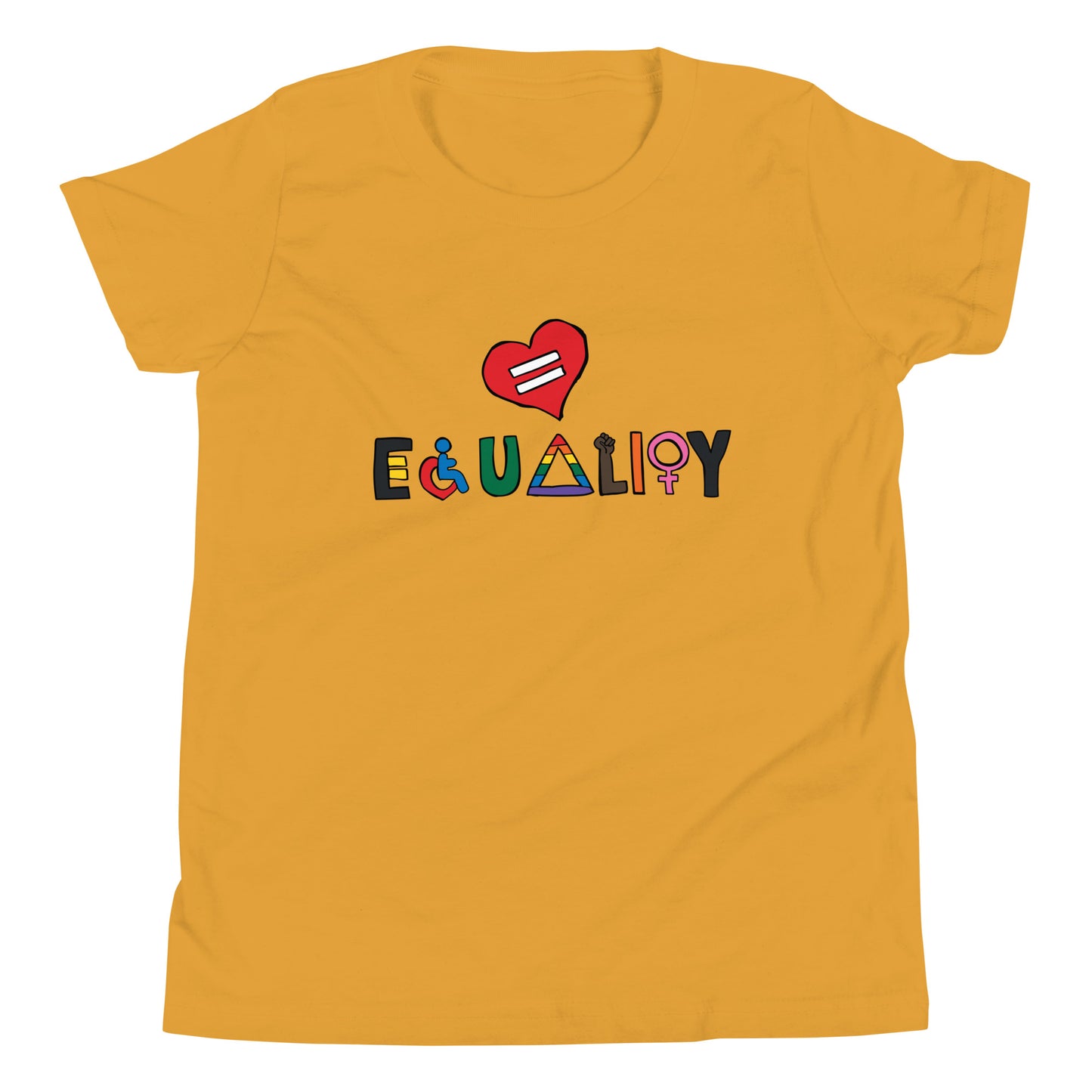 Equality Youth Short Sleeve T-Shirt - Supporting Camp Kostopolus