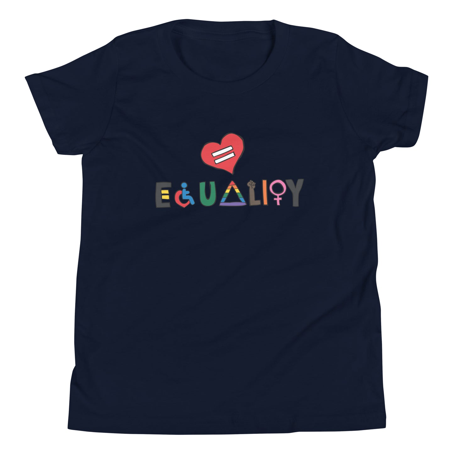 Equality Youth Short Sleeve T-Shirt - Supporting Camp Kostopolus