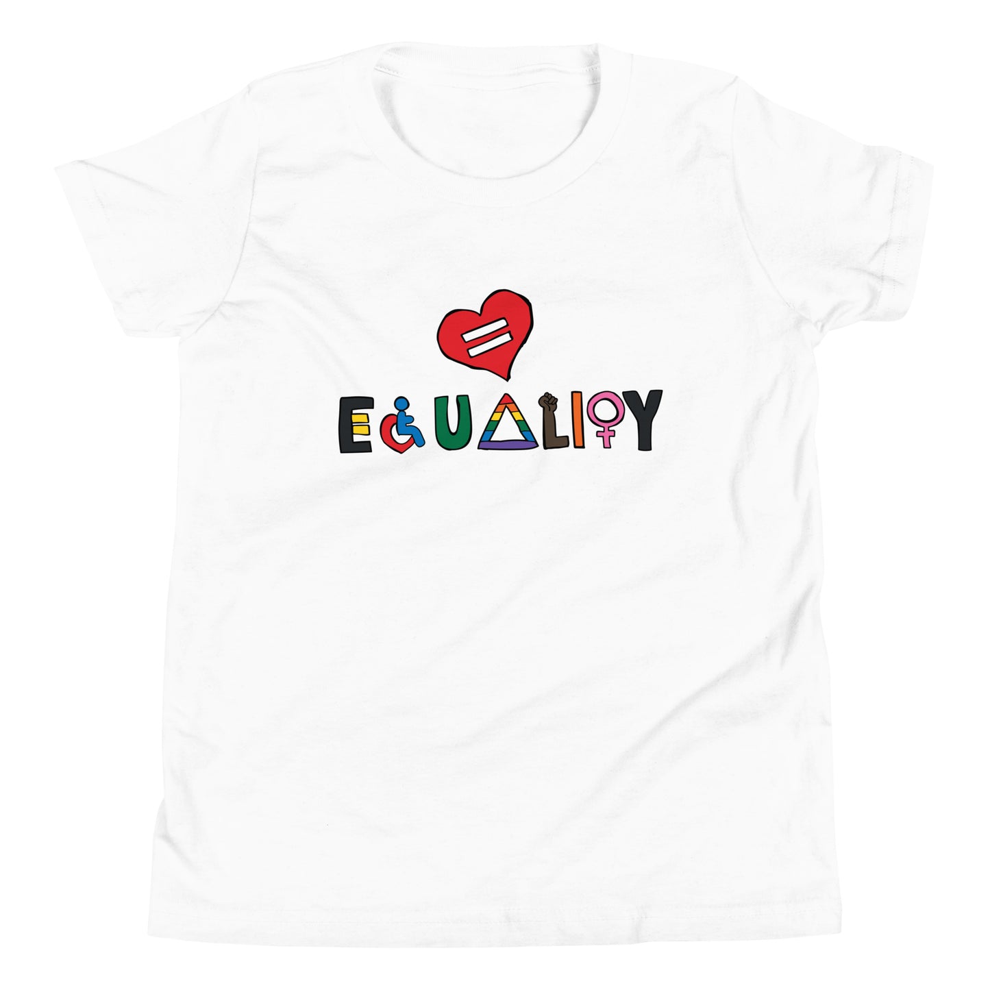 Equality Youth Short Sleeve T-Shirt - Supporting Camp Kostopolus