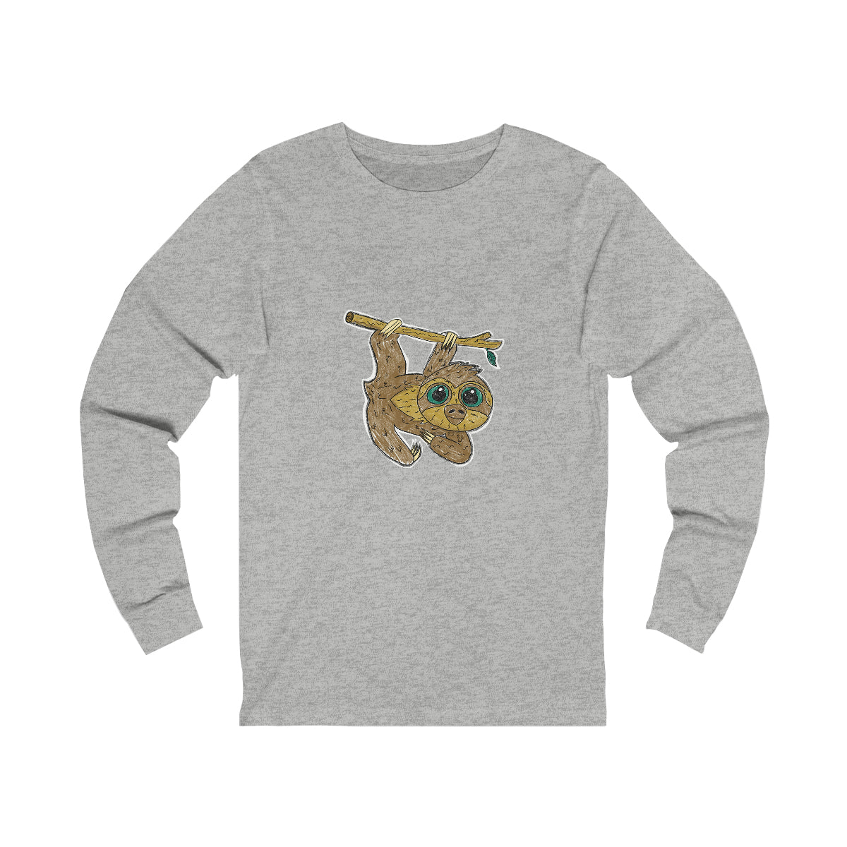 Matty's Sloth Unisex Jersey Long Sleeve Tee