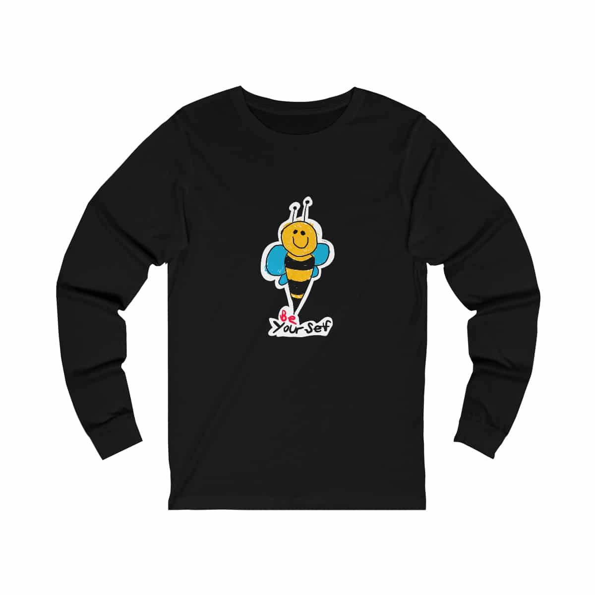 Bee Yourself Unisex Jersey Long Sleeve Tee