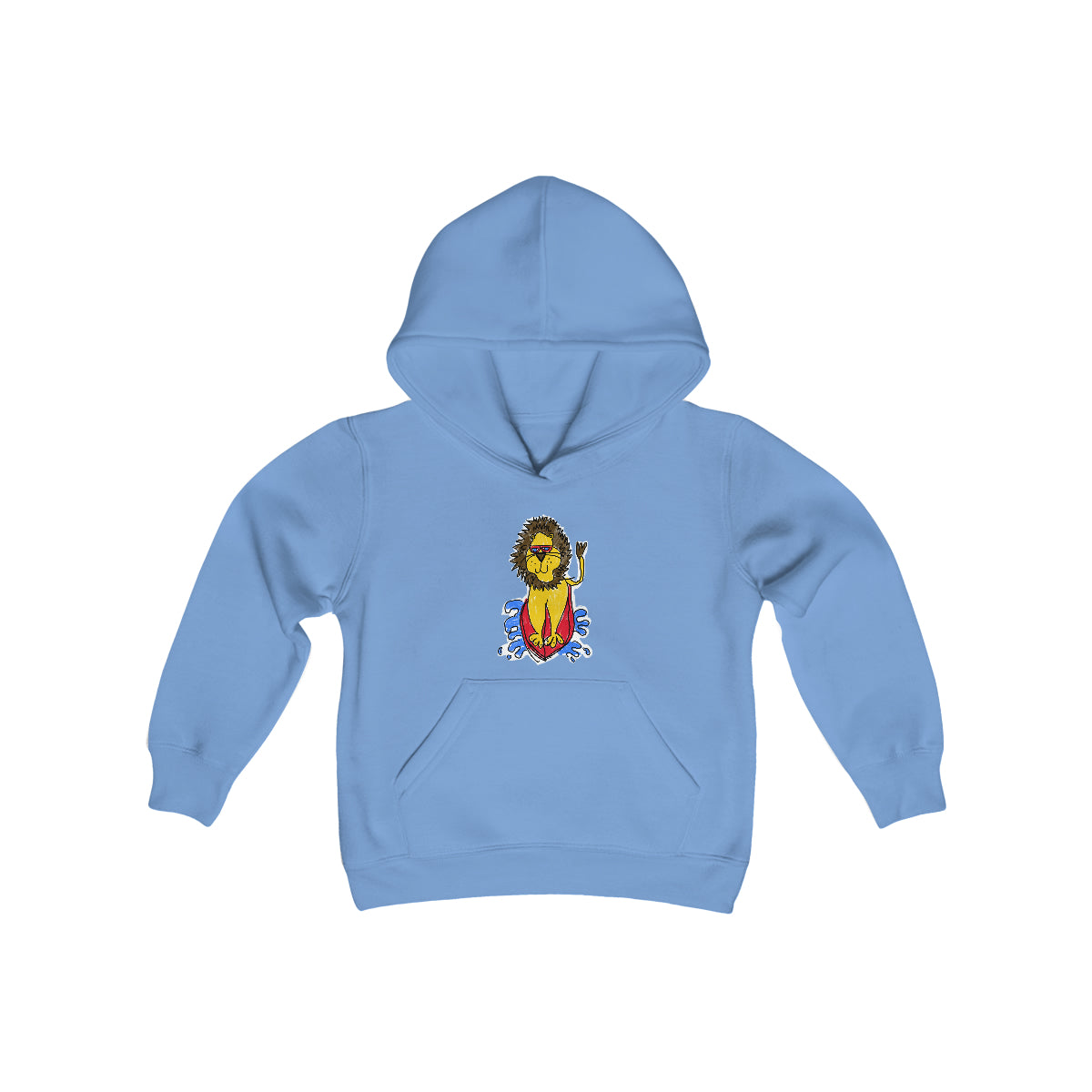 Surf Lion Youth Heavy Blend Hooded Sweatshirt