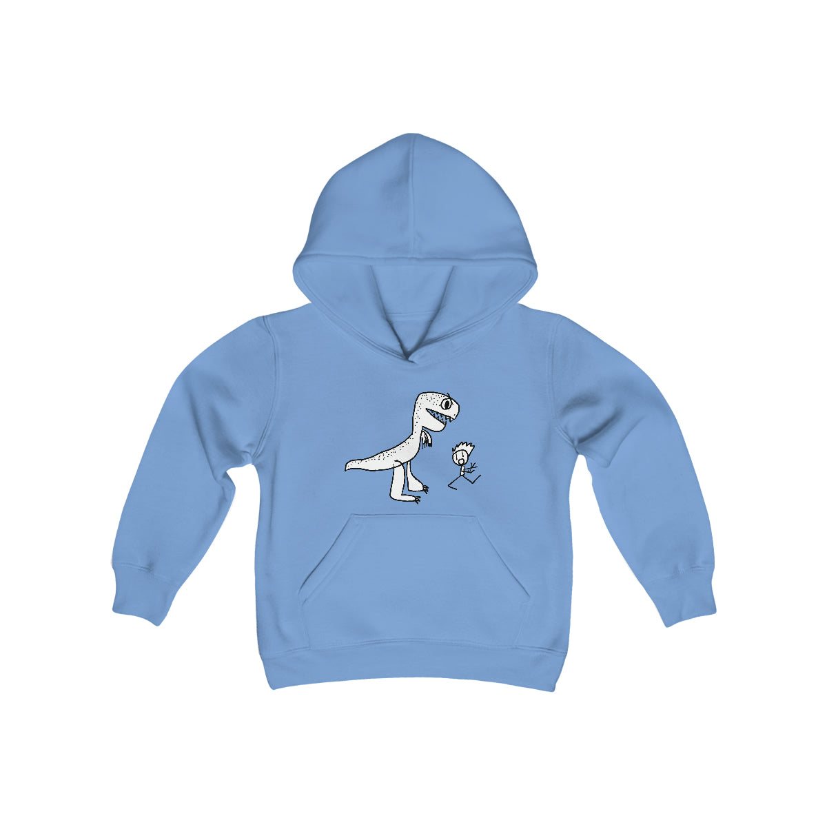 Dino Chase Youth Heavy Blend Hooded Sweatshirt