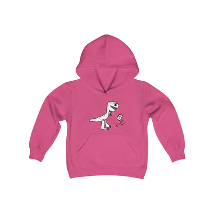 Dino Chase Youth Heavy Blend Hooded Sweatshirt