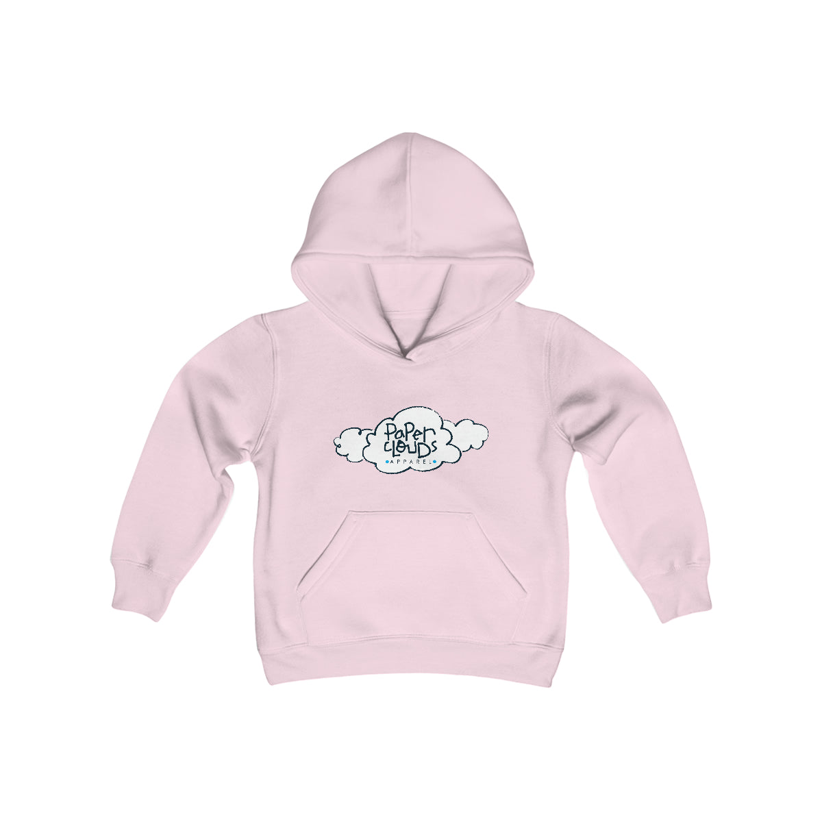 Paper Clouds Apparel Youth Heavy Blend Hooded Sweatshirt