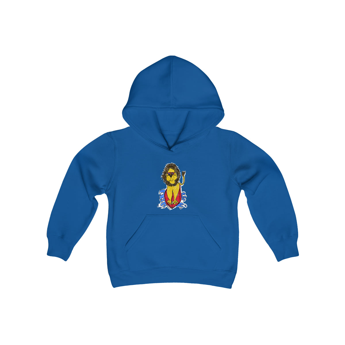 Surf Lion Youth Heavy Blend Hooded Sweatshirt