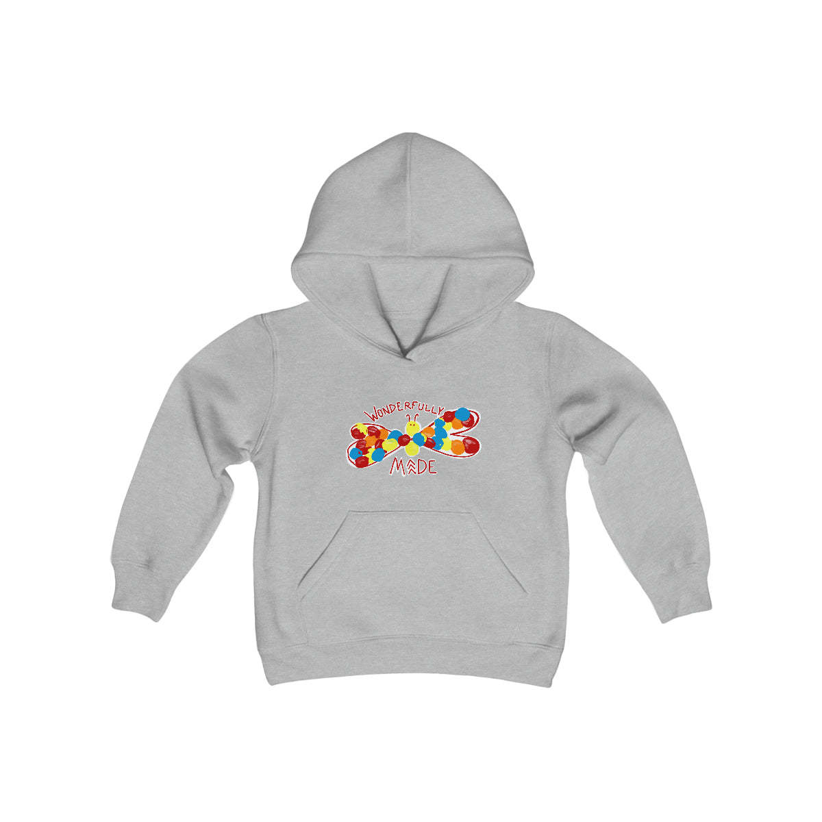 Wonderfully Made Youth Heavy Blend Hooded Sweatshirt