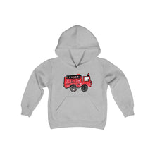 Fire Truck Youth Heavy Blend Hooded Sweatshirt
