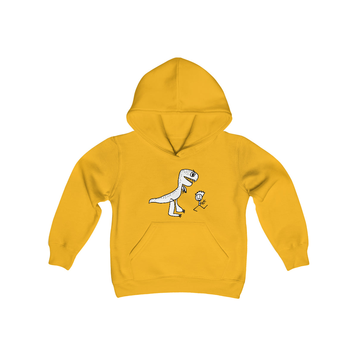 Dino Chase Youth Heavy Blend Hooded Sweatshirt