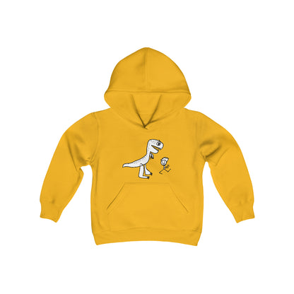 Dino Chase Youth Heavy Blend Hooded Sweatshirt