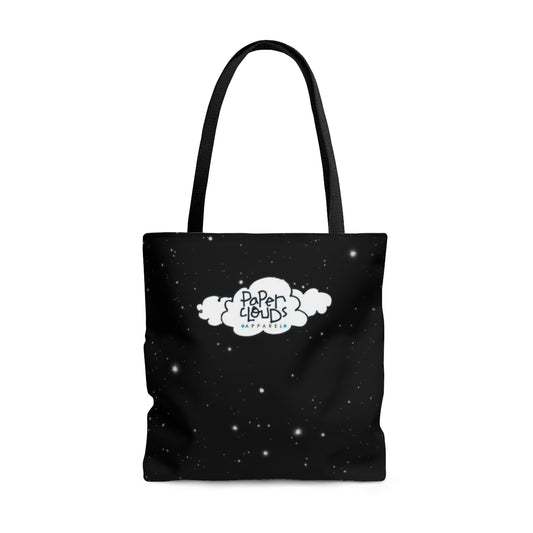 Paper Clouds Space Tote Bag