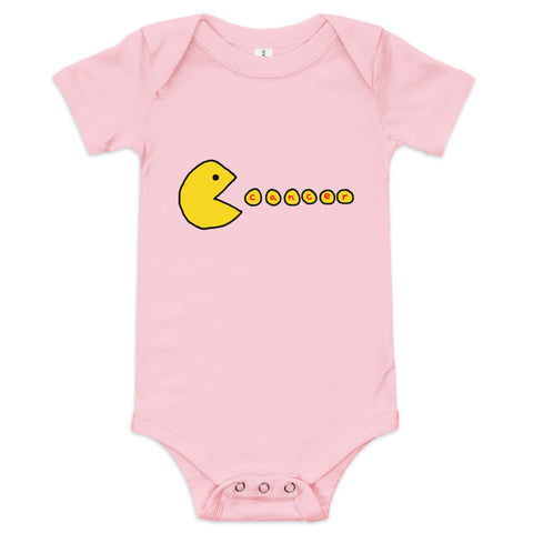 Chompin' Cancer Baby short sleeve one piece